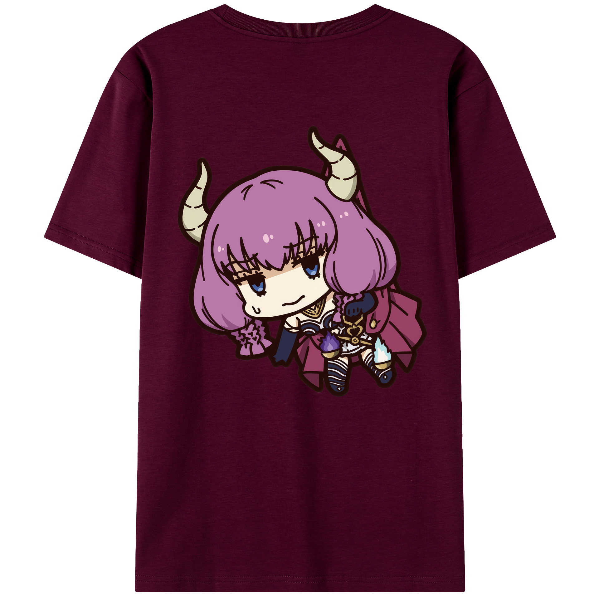 （画像用） 葬送のフリーレン Frieren レディース半袖Tシャツ(バックプリント)